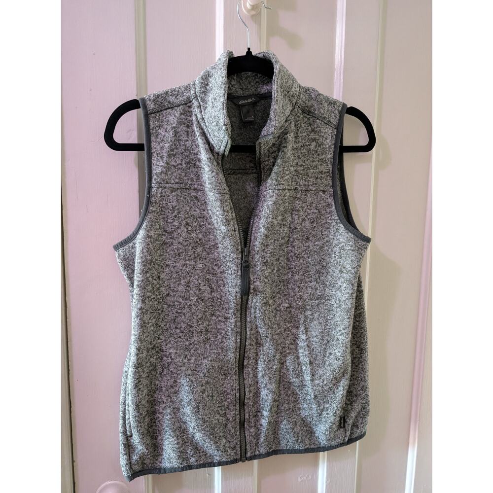 Eddie Bauer fleece vest S